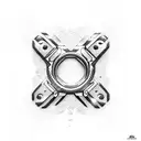 Brass knuckles tattoo design idea