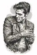 Elvis Presley tattoo design idea