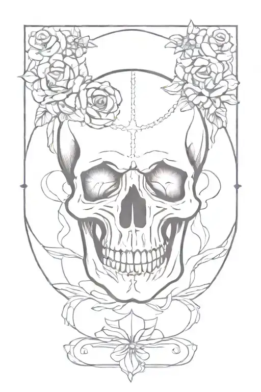 memento mori tattoo tattoo design idea
