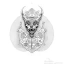 Gonzalez family crest tattoo design idea