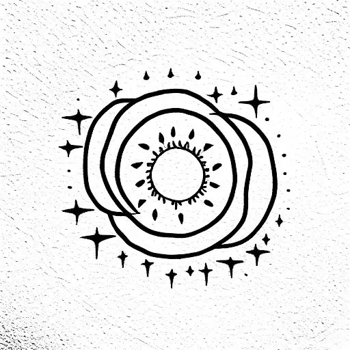 san soleil tattoo design idea