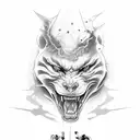 yakuza tattoo design idea