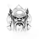 world of Warcraft dwarf tattoo design idea