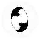 ghost ying yang tattoo design idea