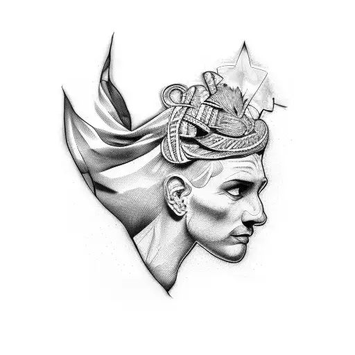 italian and american tattoo design idea