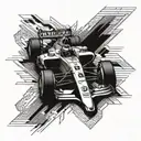 formula 1 tattoo design idea