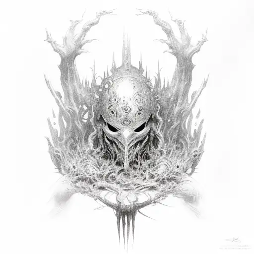 elden ring bloodborn dark souls logos tattoo design idea