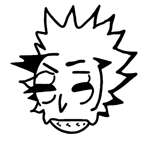 small rick and morty ship  tattoo design idea