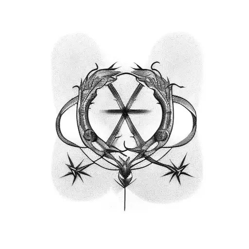 grassland tattoo design idea