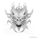 itadori, demon, sukuna tattoo design idea