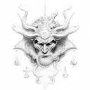 vignisir zeus tattoo design idea