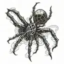 hunter x hunter spider number 8 but the 8 comes from espada number 8 of bleach  tattoo design idea