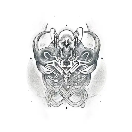 A bold and edgy tattoo design incorporating cuss words in a matrix-style pattern with zeros and ones accents tattoo design idea