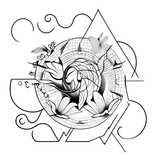 concept tattoo nature perspective tattoo design idea