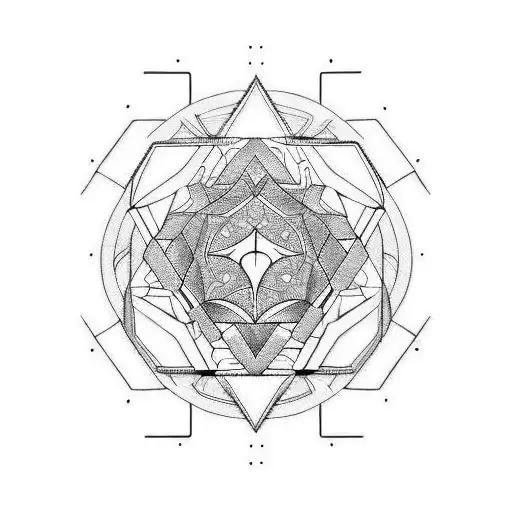 rave tattoo design idea