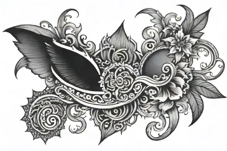 Loop Of Binding tattoo design idea