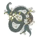 Loop Of Binding tattoo design idea