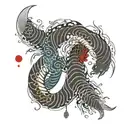 Loop Of Binding tattoo design idea