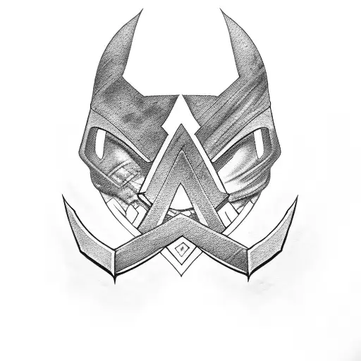 Carli with Avengers tattoo design idea