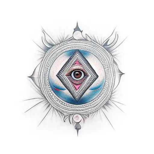 Third Eye tattoo design idea