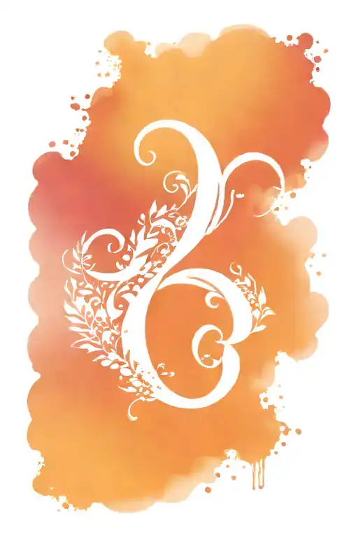 child name written tattoo design idea
