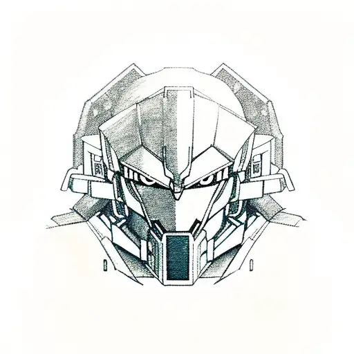 gundam titan tattoo design idea