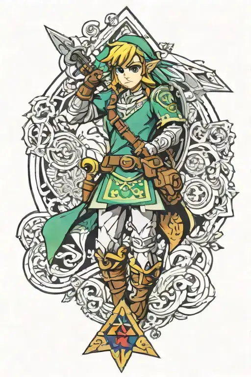 zelda tattoo design idea