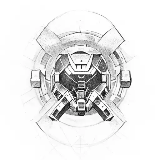 destiny battlefield 4 halo Skyrim borderlands logos tattoo design idea