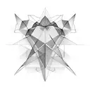 geometry cool  tattoo design idea