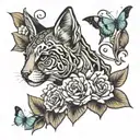 Angelina Adelina tattoo design idea