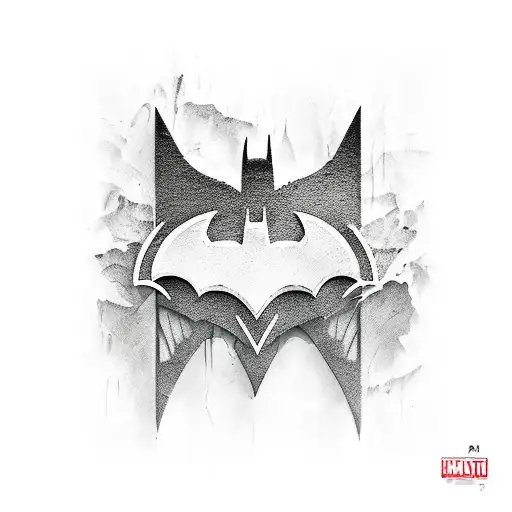 batman tattoo design idea
