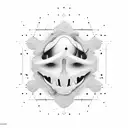 minimalist, lines, anxiety, music, dental tattoo design idea