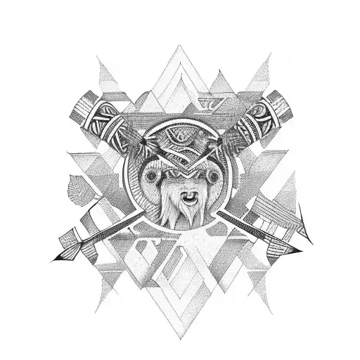 tribal band design with meaning and memories tattoo design idea