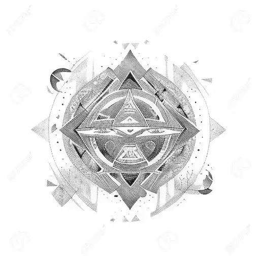 tribal band design that have astronomical power  tattoo design idea