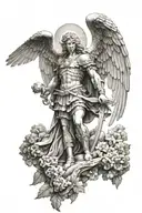 St Michael Arch Angel Michael tattoo design idea