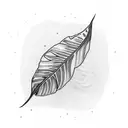 long monstera vine tattoo design idea