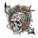 Spinal tattoo design idea