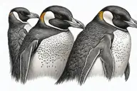 commando penguin tattoo design idea