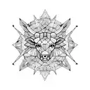 Taurus star constellation  tattoo design idea