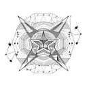 Taurus star constellation  tattoo design idea