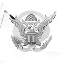 American flag sleeve tattoo design idea