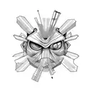 Obito  tattoo design idea