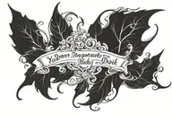 Tattoo based on the quote: "You learn the importance of light when you are in the dark." tattoo design idea