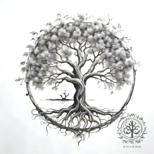 tree of life tattoo tattoo design idea