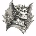 divine comedy dante tattoo design idea