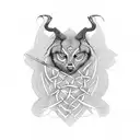 celtic cross tattoo design idea