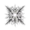 Pinecone tattoo design idea