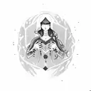 oh love that will not let me go tattoo design idea