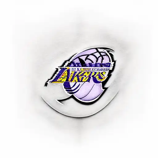los angeles lakers logo  tattoo design idea