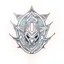Viscera sigil from warframe tattoo design idea